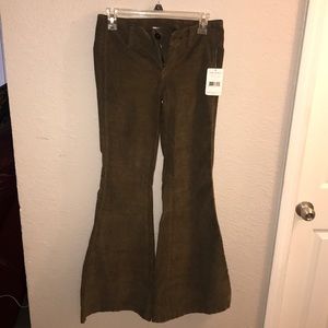 NEW Free People Military Bell Bottoms